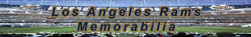 Los Angeles Rams Memorabilia
