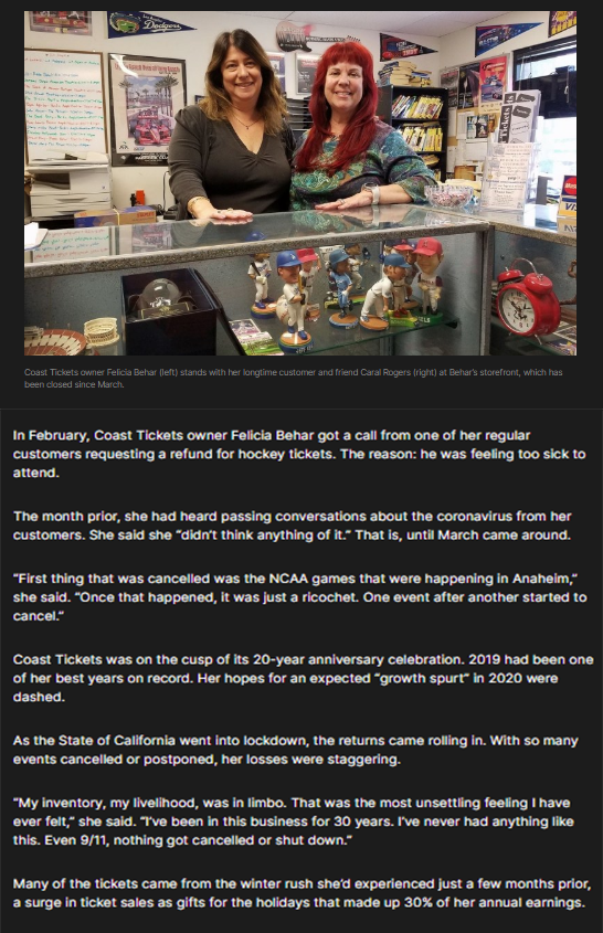 Coast Tickets in the Signal Tribune 2020